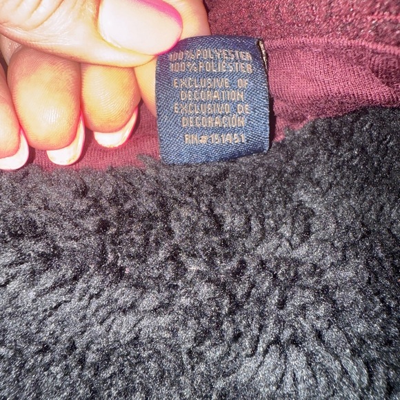 Freedom Foundry Men’s Burgundy Heavy Weight Shacket Jacket Sherpa Lined Size XXL - Picture 8 of 9